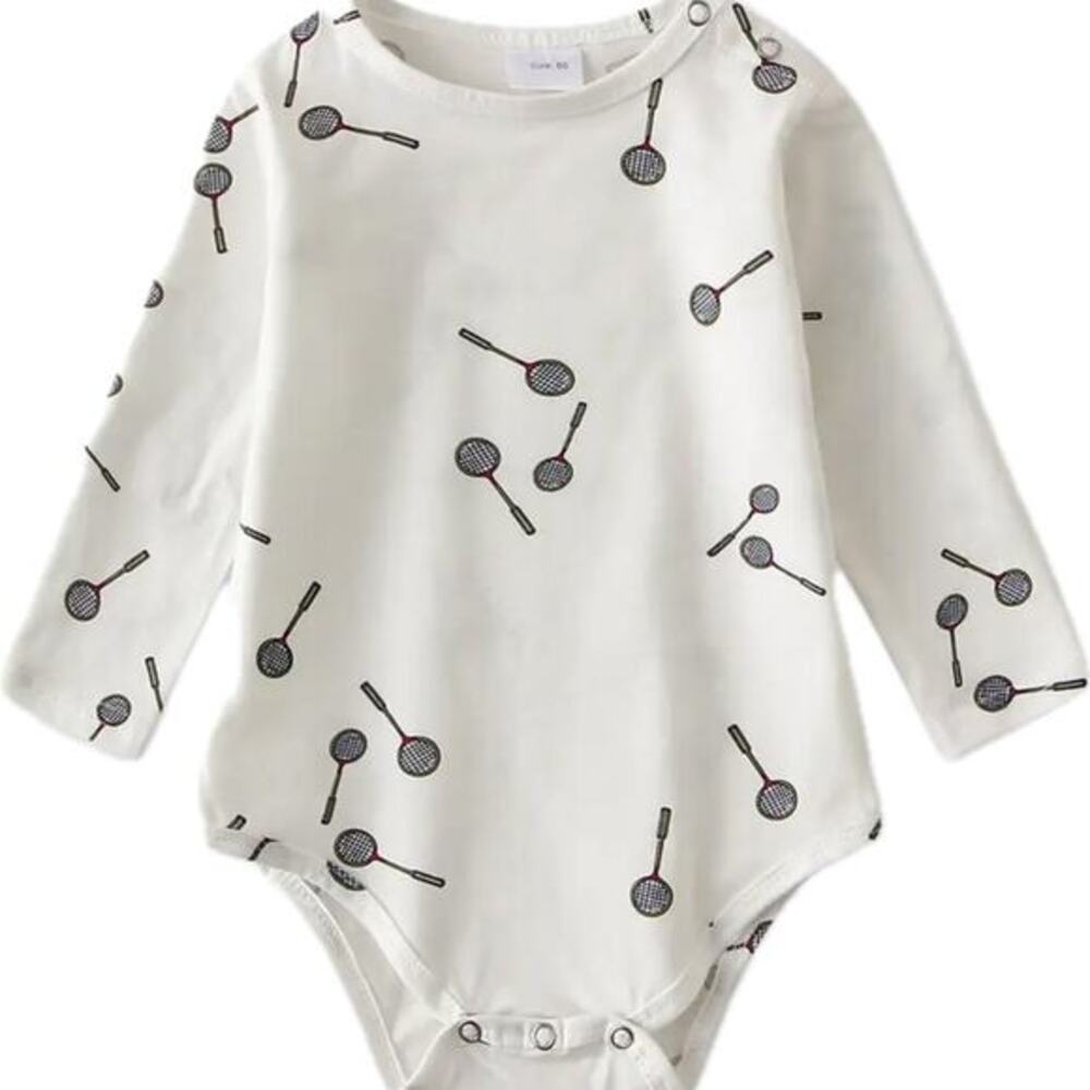 New lot of 2: romper tops “badminton” 24 months